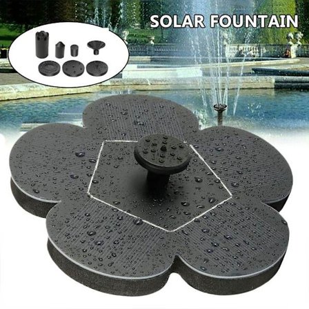 Solfontän Solcellsdriven Fontän vattenfontän / Vattenpump / Pump