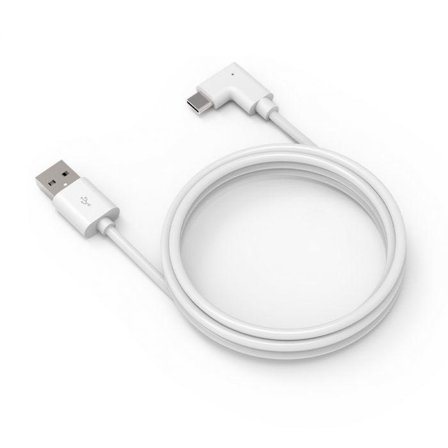 COMPULOCKS 6ft 2.0 USB-A to 90-Degree USB-C Charging Cable Right Angle - USB type C-kabel - USB til 24 pin USB-C - 1.83 m