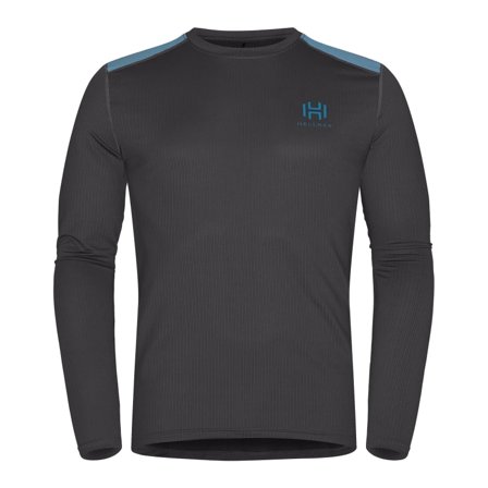 Hellner Linaoajve Top Men Men base layer tops Grey L
