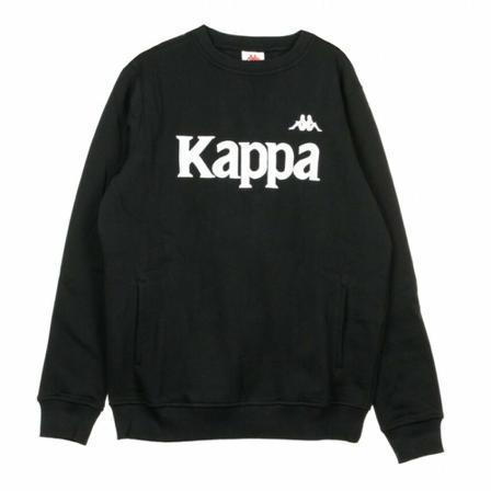 Kappa, Sweatshirts Czarny, Mężczyzna, Rozmiar: L