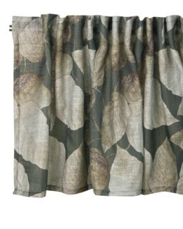 Multibandskappa bladmönster Capri Grön - Fondaco