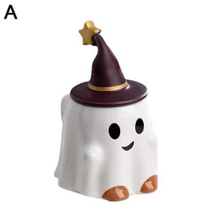 Halloween Spirit Mugg Tecknad Keramisk Cup Ghost Cup GX