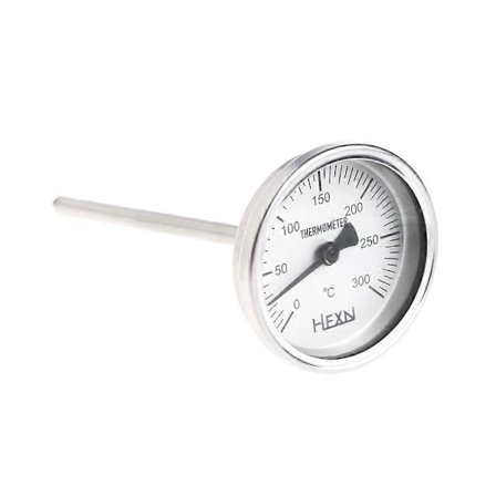 50/100/150/200/300°C Bimetallisk termometer Metalltemperaturmåler for rørledning industriell bruk (FMY)