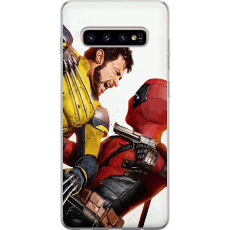 Kompatibel Mobilcover til Samsung Galaxy S10+ Deadpool & Wolverine