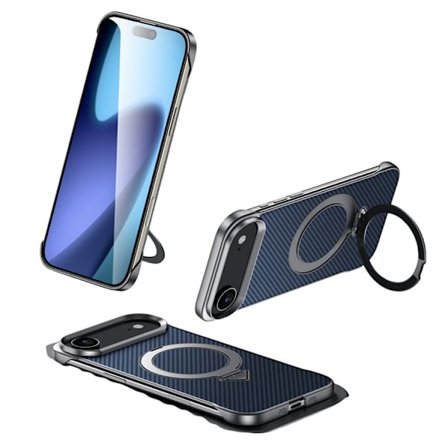 SULADA Mobilskal till iPhone Air MagSafe Kickstand - Blå