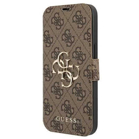 Guess GUBKP13L4GMGBR iPhone 13 Pro / 13 6,1" brun/brun bog 4G Big Metal Logo