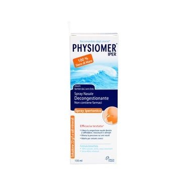 Physiomer Soluzione Spray Ipertonica 135ml per Naso Chiuso
