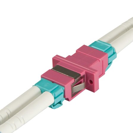 Lindy Fiber Optic Coupler LC to LC,