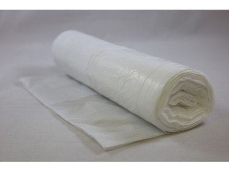 Papperskorgspåse HD 30L 8my vit 100/rl - Lyreco - Städ och hygien - Påsar och säckar - Papperskorgspåsar