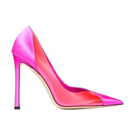 Jimmy Choo Cass Heeled Pumps , Roze , Dames , Maat: 36 EU
