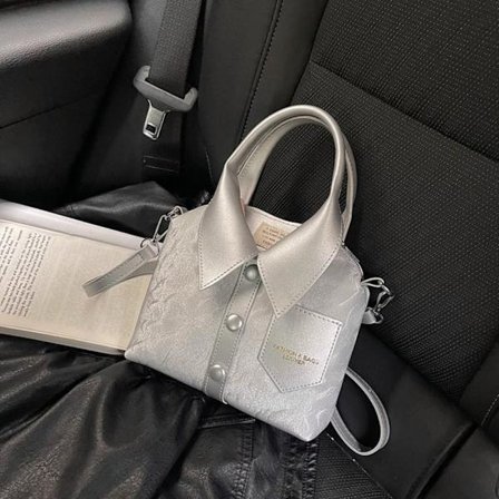 Crossbody Bag Skulderveske SØLV