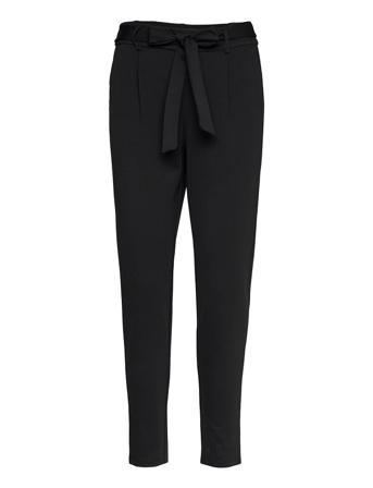 Popye Pants Slimfit Bukser Sort MOSS COPENHAGEN