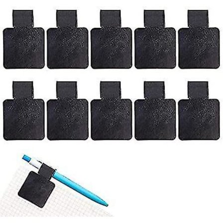 10 stk Penneholder Notatbok Elastisk Selvklebende Sløyfe