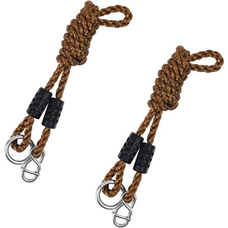 Stykker Utendørs Huskerrep, 1,8 m Hengekøyerep, Kan Støtte 300 kg Huskerem, Justerbar Lengde, for Campinghengekøye, Huske, Hengende Stol