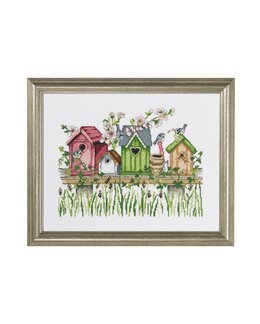 Stickpackung Bild Sommerunterkunft