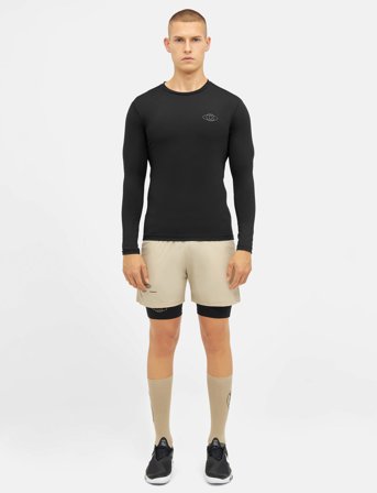 Cuera Oncourt Ls Layer T-Shirt - Black - S