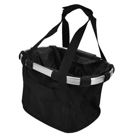 Duokon Cykel Opbevaringskurv, Front Cykelkurv, Holdbar Foldbar Cykel Hundekurv til Pool og Grill