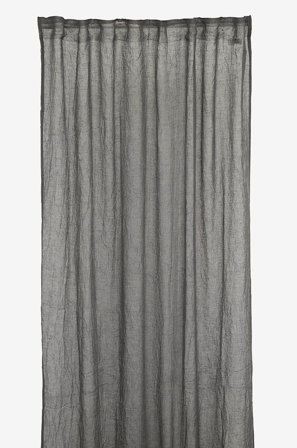 Boel & Jan - Verhosetti Mirja - Harmaa - Poimutusnauhaverhot - 130X270 - - Homeroom