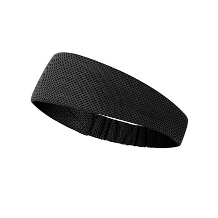 Nytt sommar fitness cool sport pannband utomhus sport elastiskt pannband tvåfärgat pannband