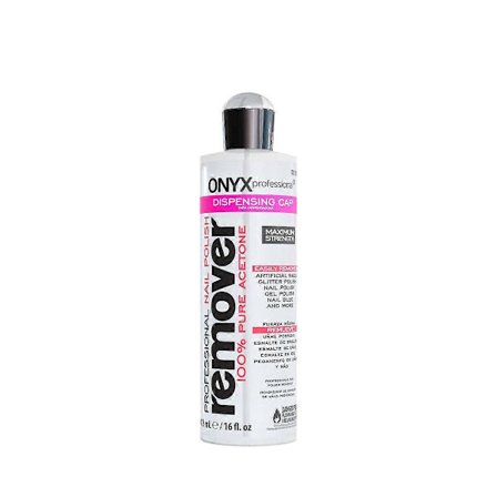 Onyx Brands Puhdas asetoni kynsilakanpoistoaine - 16 fl oz