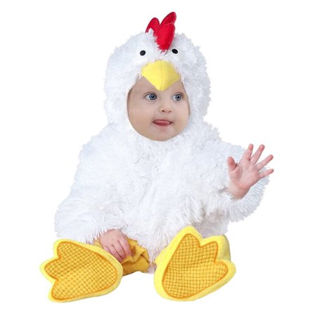 Baby Romper Chick Shape Halloween kostym