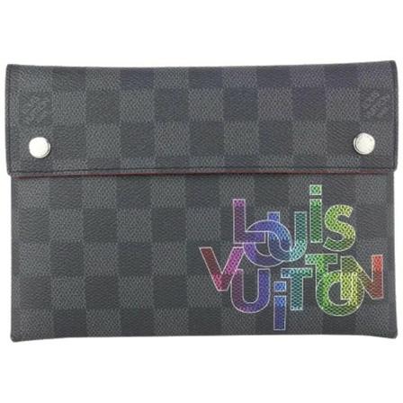 Louis Vuitton Vintage, Pre-owned Canvas louis-vuitton-bags Grijs, Dames, Maat:ONE Size