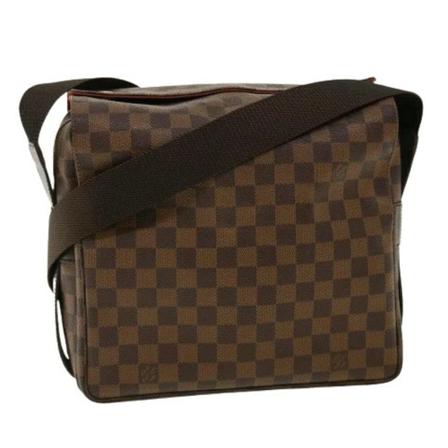 Louis Vuitton Vintage, Pre-owned Canvas louis-vuitton-bags Bruin, unisex, Maat:ONE Size,leer