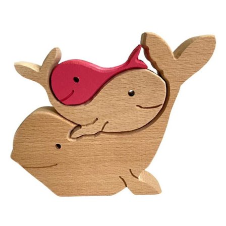 Træfigur, Dyr der krammer ornamenter, kompatibel med mors dag Valentinsdag