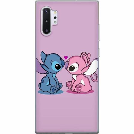Samsung Galaxy Note10+ Genomskinligt Skal Lilo And Stitch