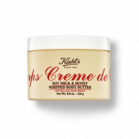 Kiehl’s Creme De Corps Soy Milk & Honey Whipped Body Cream 235 ml, Skincare, Kropspleje, Bodylotion