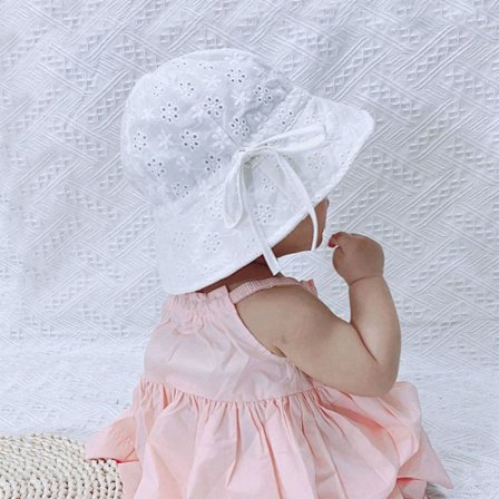 Bucket Hat Cap WHITE1 WHITE1