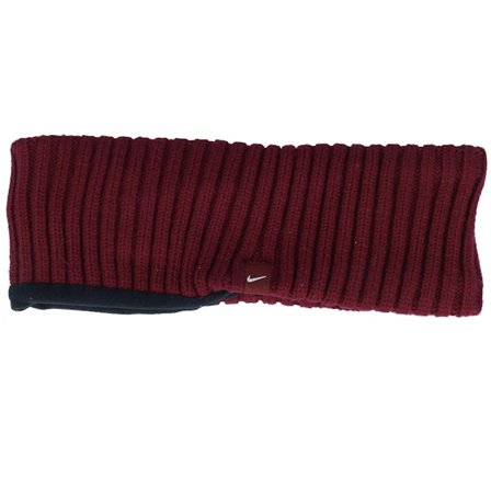 Nike - Rouge headband Bonnet - Warm Knit Maroon Headband @ Hatstore
