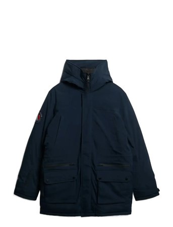 City Padded Parka Jacket Navy Superdry