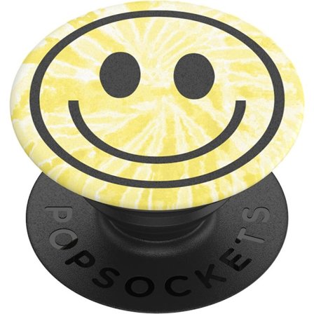 POPSOCKETS Tie Dye Smiley Avtagbart Grip med Ställfunktion