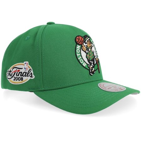 Mitchell & Ness - Verde adjustable Gorra - Boston Celtics Double Clutch Pro Green A-frame Adjustable @ Hatstore
