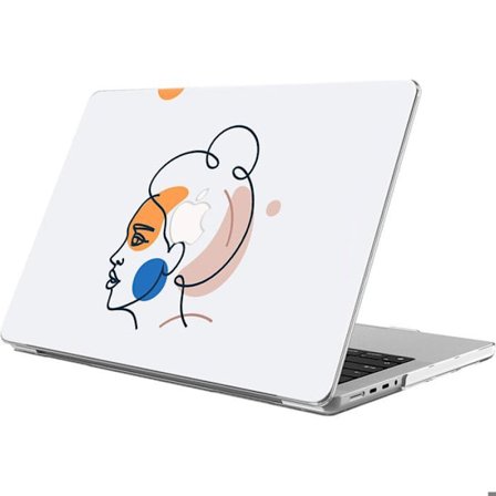 Skyddshölje - MacBook - Air 13 Tum - Ultra Slim - Halkfri - Mönster Kvinna