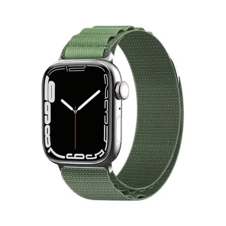 Sport Loop Armband Alpine – Passar Apple Watch 42/44/45/46/49mm - Grön