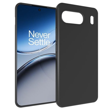 SKALO OnePlus Nord 4 Matte Black Ultra-tynd TPU Cover