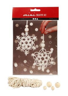 Hobbysett Iskrystall makramé - Creativ Company