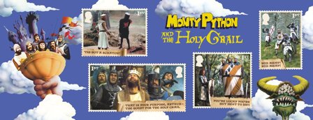 England - Monty Python - Postfrisk miniark