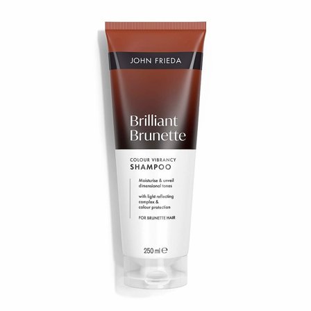 John Frieda Brilliant Brunette Colour Protecting Shampoo 250 ml, Hår, Shampoo, Hårshampoo