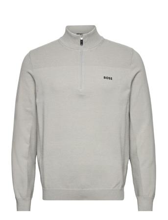 Momentum-X_Qz Sweat-shirt Genser Grå BOSS*Betinget Tilbud