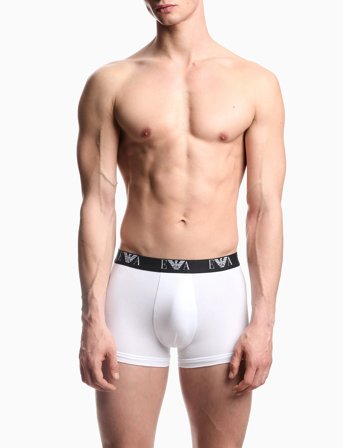 Emporio Armani 3 Pack Bottom - White - S