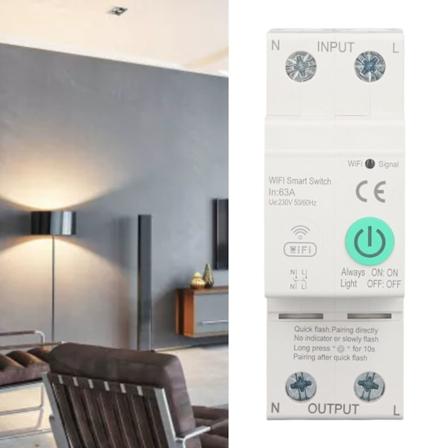 lyk s mittausvuotokytkin kaukos timell Herkk 63A 2P S hk inen seurantakatkaisija AC230V