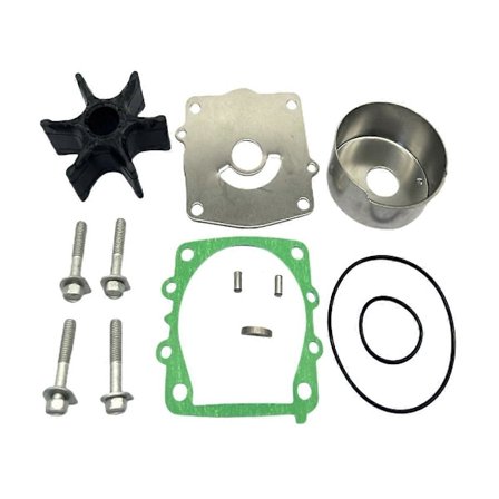 Vannpumpe Impeller Kit med Hus 6G5-W0078-A1 6G5-W0078-01-00 for Yamaha 2-takts 150 175 200 22