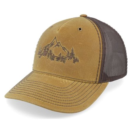 Wild Spirit - Brun trucker Keps - Nature Mountain Scenery Hawthorne Brown Trucker @ Hatstore