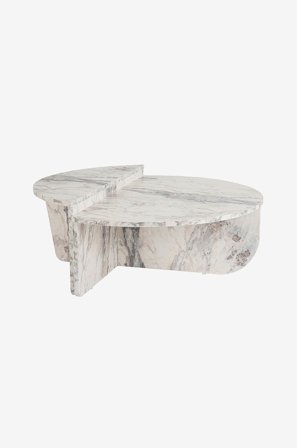 Hanah Home - Salongbord Vegas - Hvit - Sofabord - Fra Homeroom