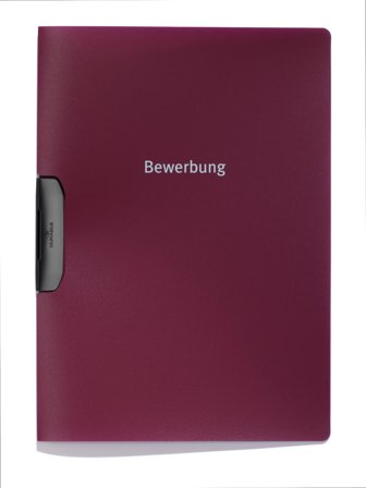 DURABLE Bewerbungsmappe Duraswing Job 30 A4 dklrot 5er Pck