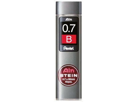 Pentel Reservstift Ain Stein 0,7 B 40/fp - Lyreco - Kontorsmaterial - Pennor - Reservstift