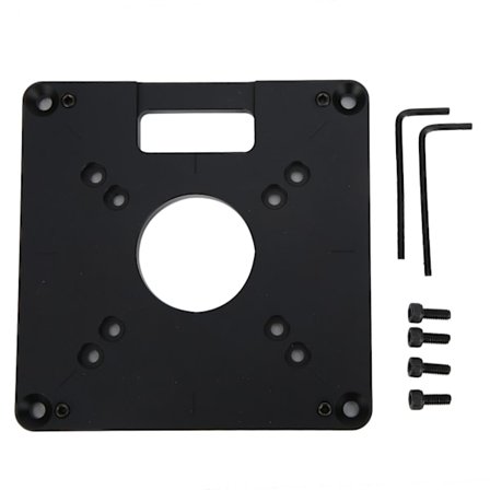 CNC Trimming Innleggsplate Aluminiumlegering Trebearbeiding Graveringstilbehør